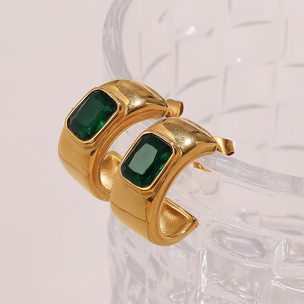 MELIA HUGGIE EARRINGS