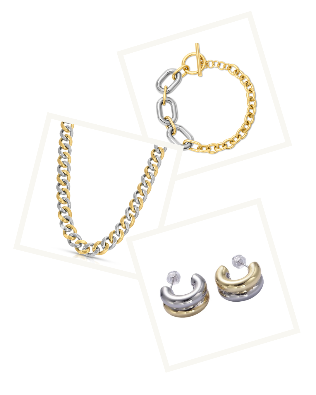 STEPHANIE MIXED METAL BUNDLE