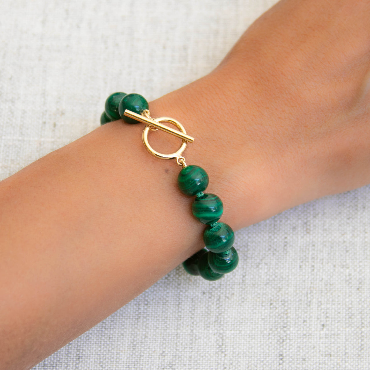 MACKENZIE MALACHITE BRACELET