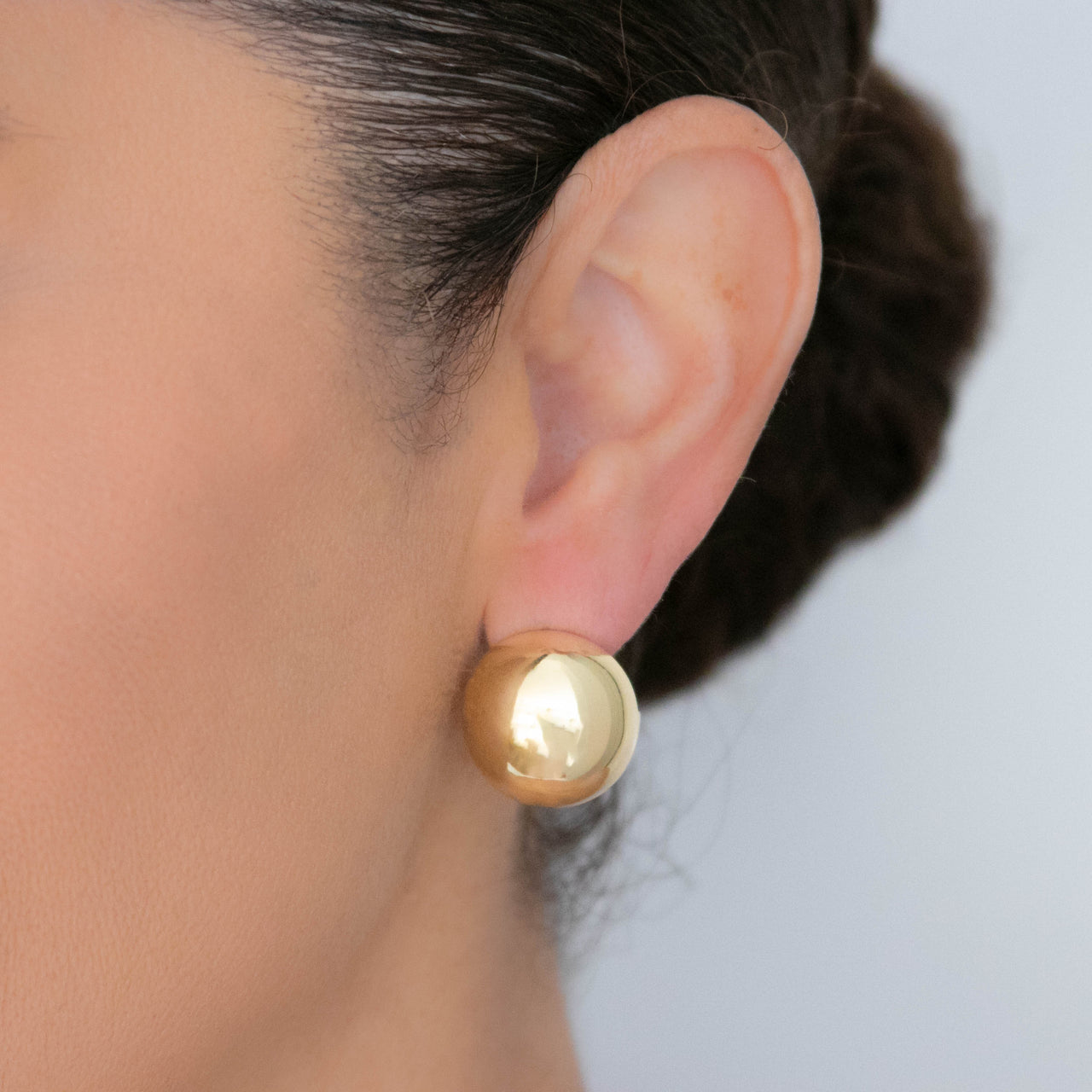 EDAN BALL EARRINGS (silver)