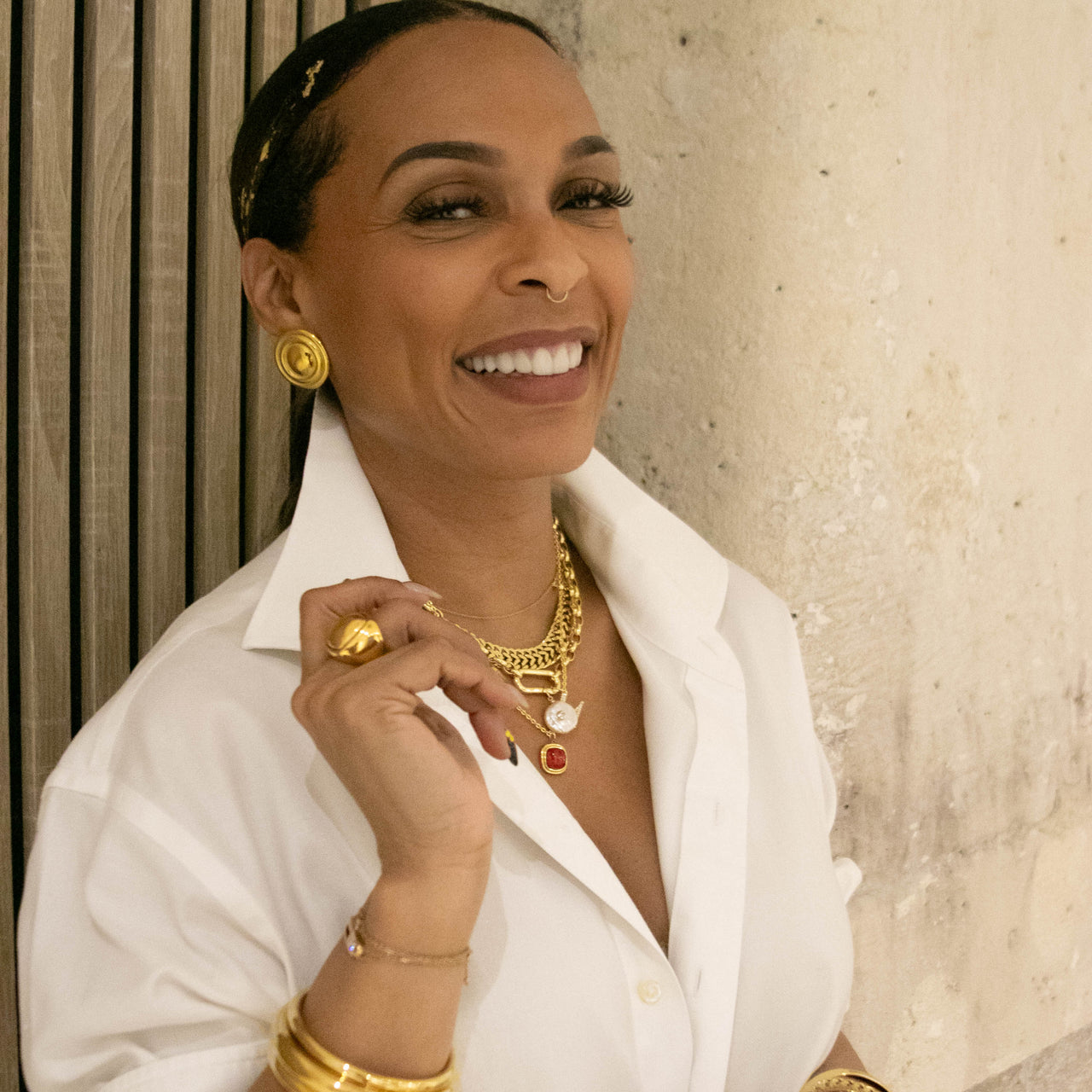 RAPHAËME EARRINGS (GOLD)
