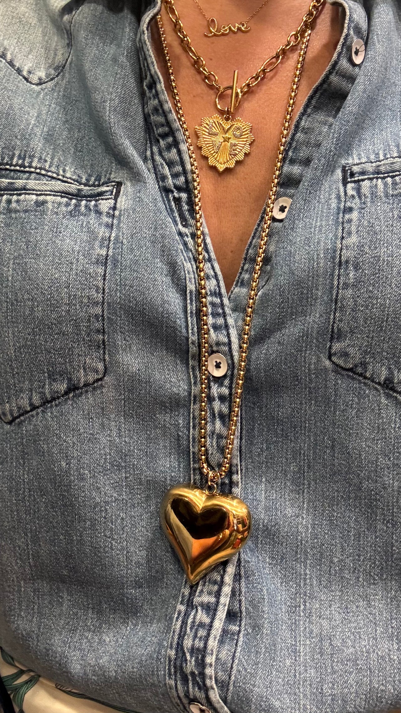 CARYS (LOVE) LONG NECKLACE