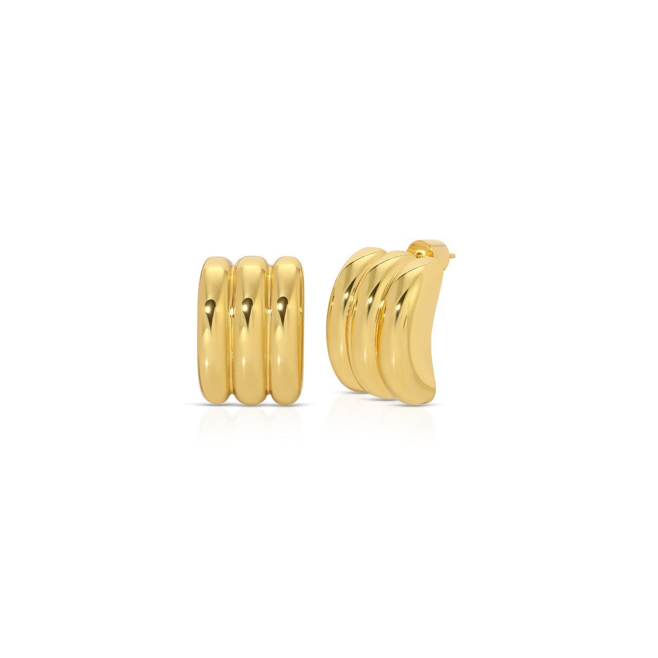 DAPHNE HUGGIE EARRINGS
