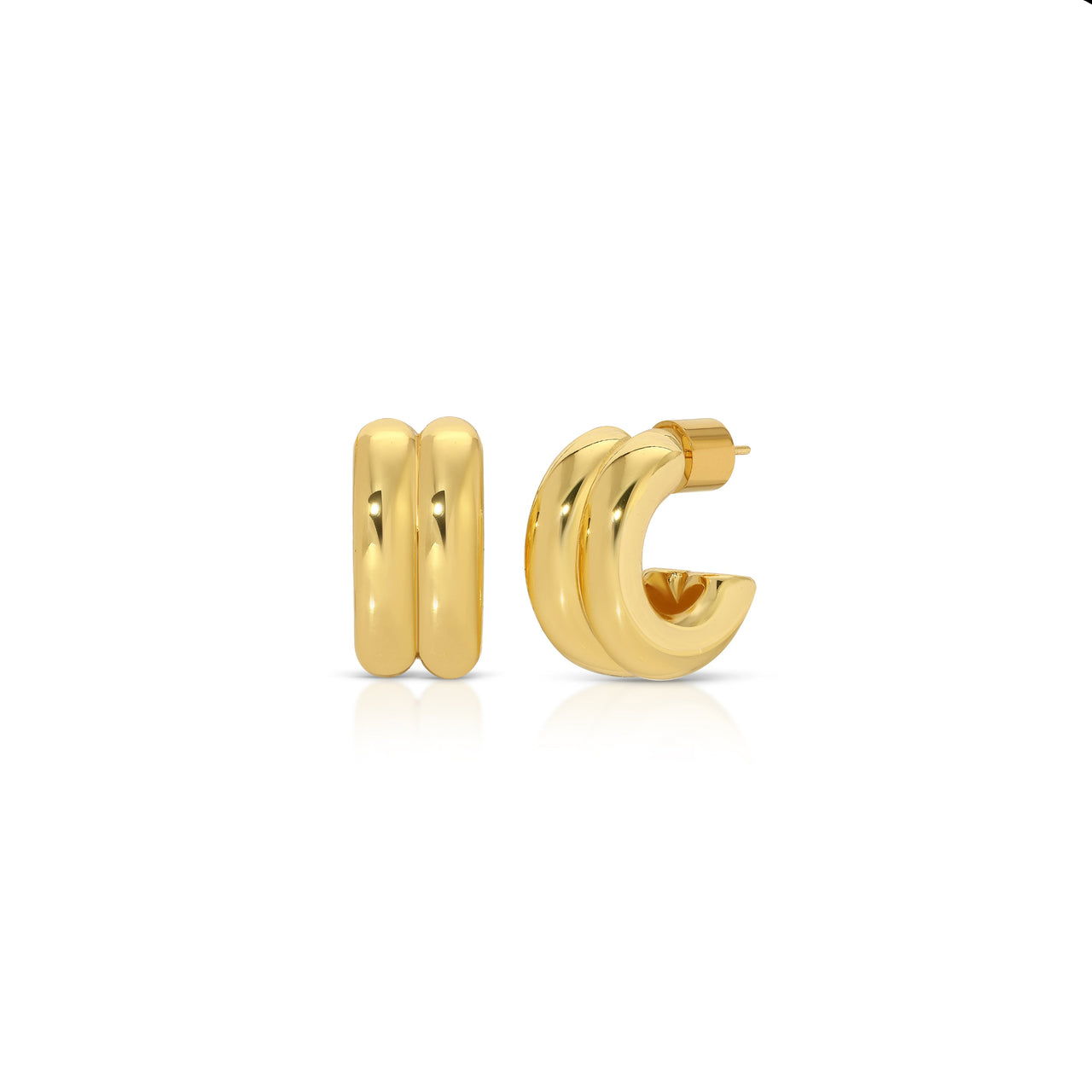 OLIVIA HUGGIE EARRINGS