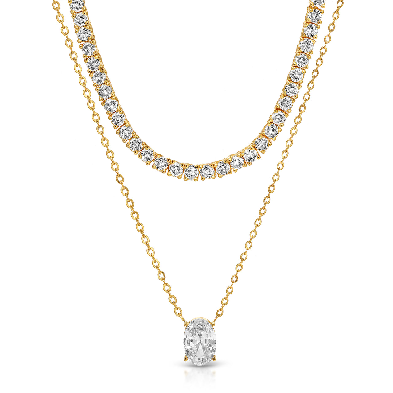 MARGOT DIAMOND NECKLACE SET