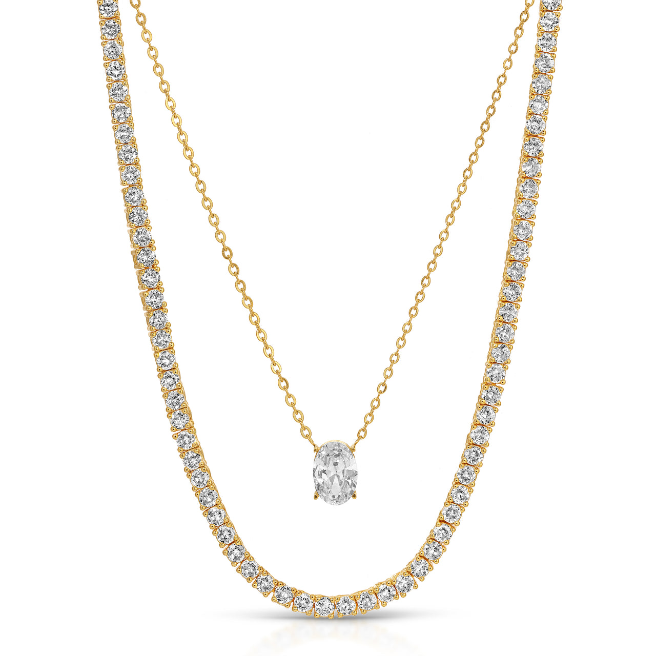 MARGOT DIAMOND NECKLACE SET