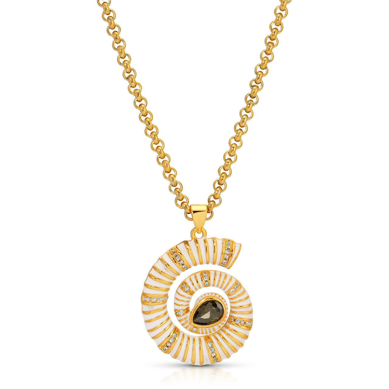 OCEAN BELLE PENDANT NECKLACE