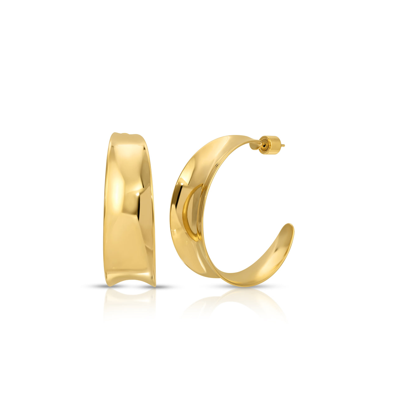 DONNA HOOP EARRINGS
