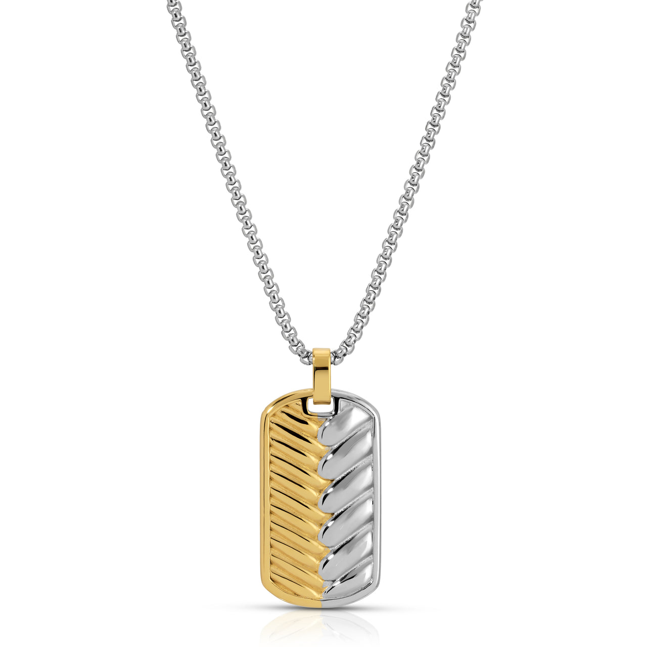 ASHA MIXED METAL NECKLACE