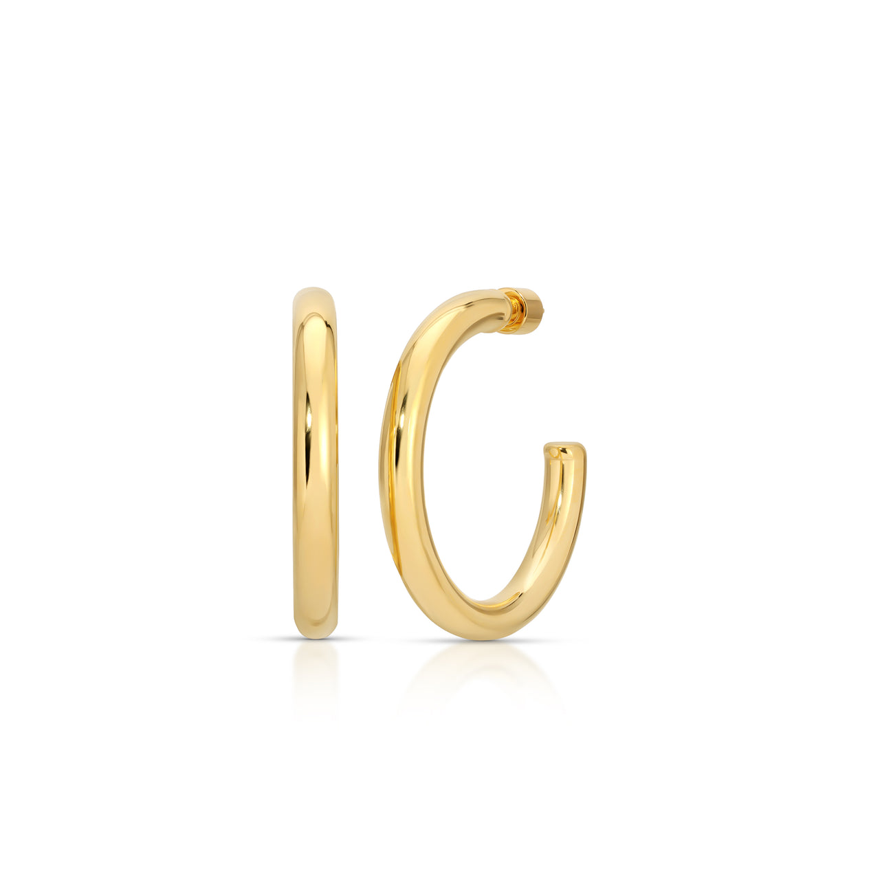 CARRIE HOOPS (silver)