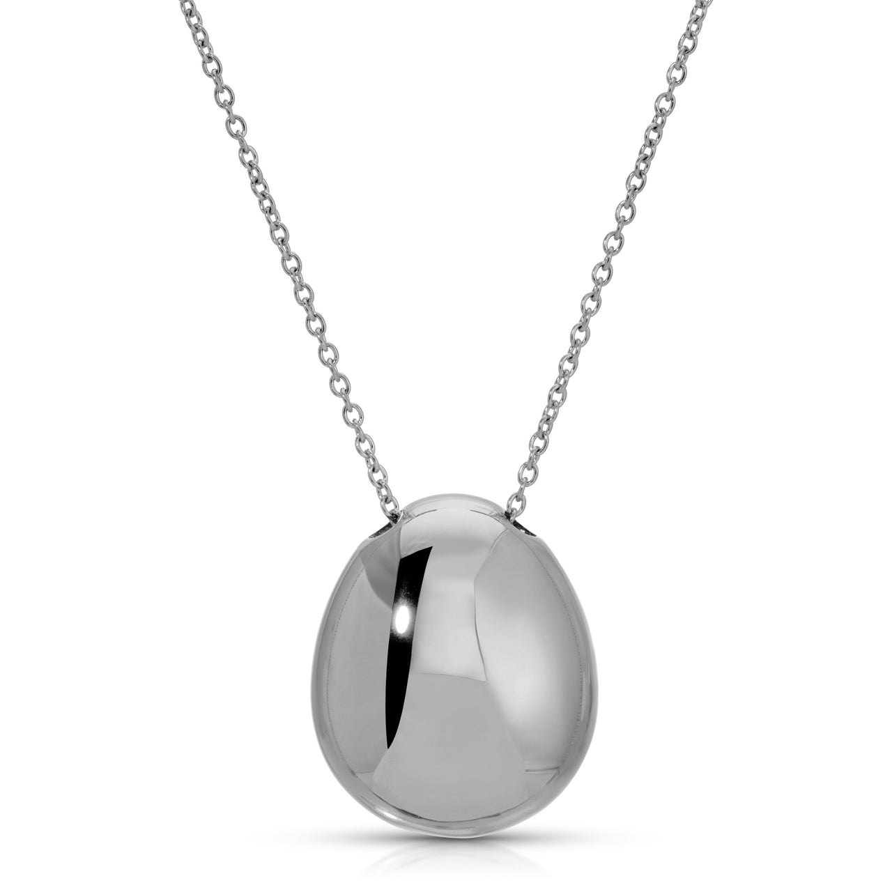 LUCIA LONG NECKLACE (silver)