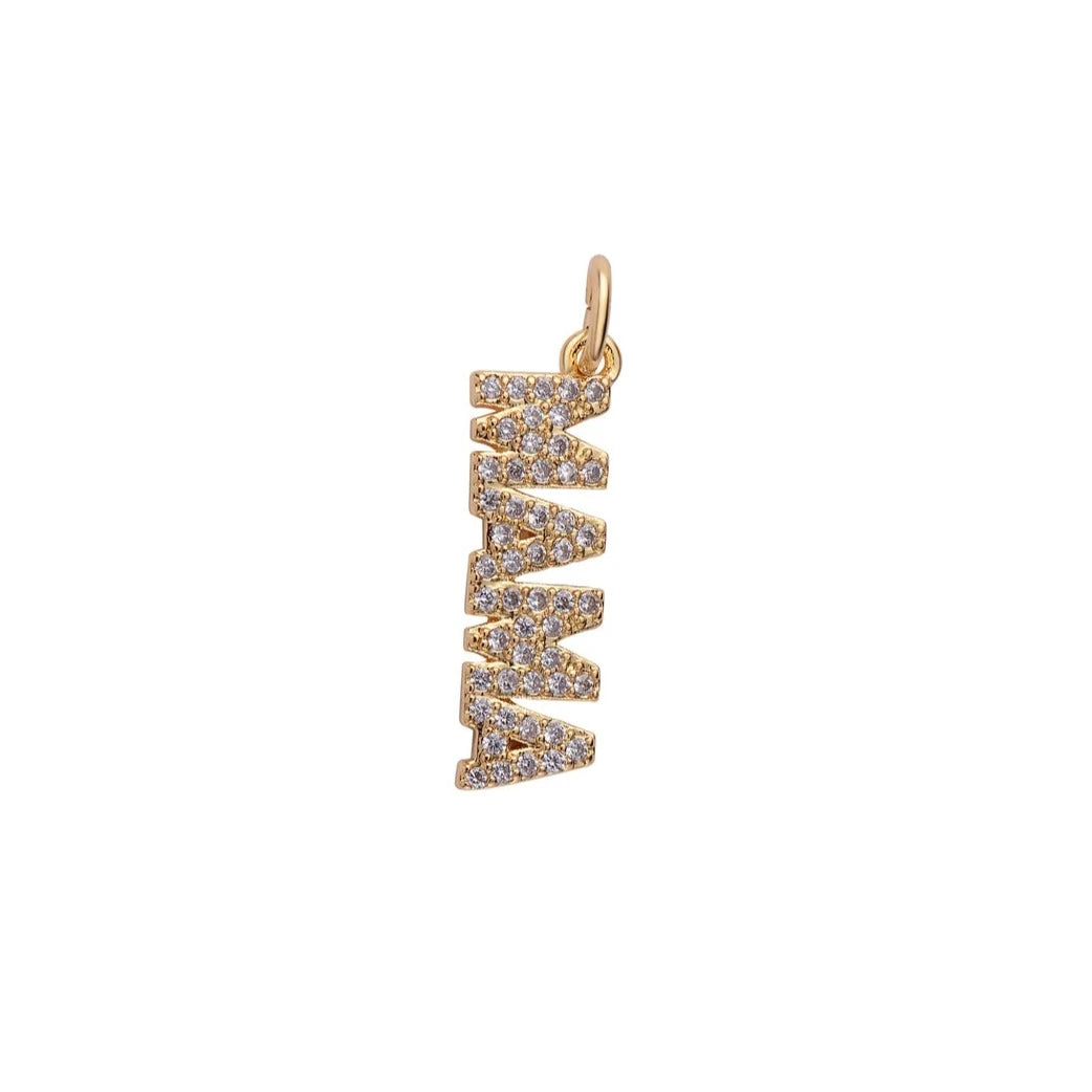 THE MAMA PAVE CHARM